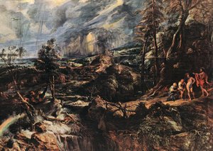 Paesaggio tempestoso da Peter Paul Rubens